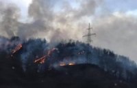 У мережі з′явилося відео масштабної пожежі в гірській місцевості Закарпаття (+ФОТО, ВІДЕО)
