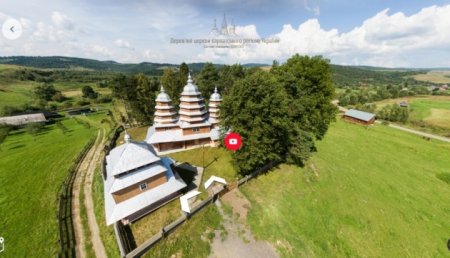 Відтепер можна відправитися у 3D-тур храмами Українських Карпат