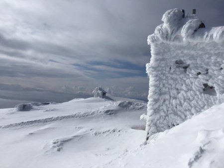 В Ужгороді – сакури цвітуть, а на горі піп Іван – казкові зимові краєвиди ФОТО