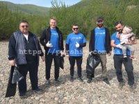 Акція “Чисте майбутнє” на Виноградівщині: представники політичної організації “Опозиційна платформа – ЗА ЖИТТЯ” підтримали боротьбу зі сміттям