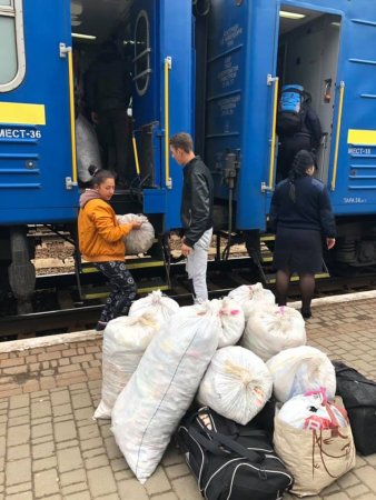"Заробітки" ромів із Закарпаття на кладовищах: додому везуть десятки мішків з цукерками (ФОТО)
