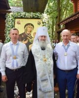 Копію чудотворної ікони Богородиці «Іверська» привезли в Ужгород (ФОТО, ВІДЕО)