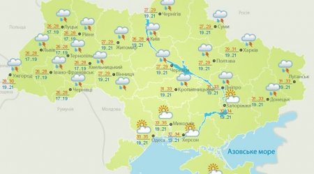 Спека в Україні знову зміниться дощем