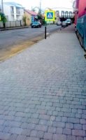 Іршаві завершили ремонт тротуару на вул. Білецькій (ФОТО)