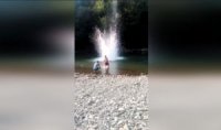 У мережі показали відео, як на Хустщині глушать рибу (ВІДЕО)
