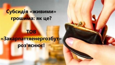 В ТОВ «Закарпаттяенергозбут» роз'яснили побутовим споживачам нюанси щодо монетизації субсидії
