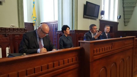 У Мукачеві пройшла зустріч екс-міністра фінансів Словаччини Івана Міклоша з діловими колами міста