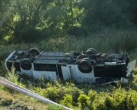 Бус із українцями розбився в сусідній із Закарпаттям Угорщині: багато постраждалих (ФОТО)
