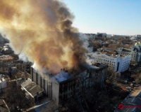 Масштабна пожежа в Одеському коледжі: є загиблі, багато постраждалих (+ВІДЕО)