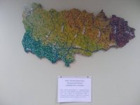 Карта басейну річки Тиса з переробленого пластику, з’явилася в Тячівському МУВГ