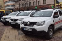 Три амбулаторії Рахівщини отримали нові спецавтомобілі